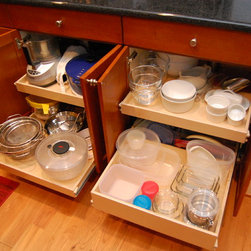 Base Cabinets and Other Creative Solutions - Kitchen Drawer Organizers