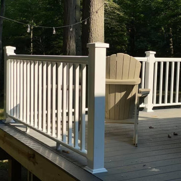 Deck Railing and Privacy Fence Installation