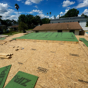 Three-Story Custom Home — Phase 1 of Phase 3: 2nd-Floor Structural Framing
