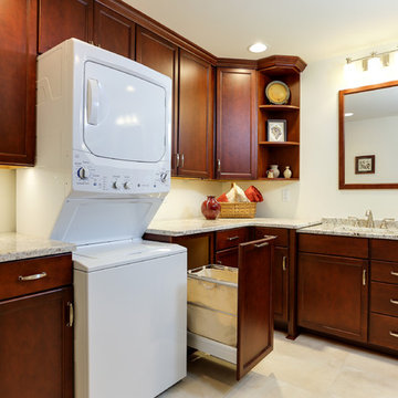 Master Bath and laundry