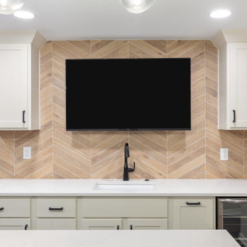 Traditional/Transitional Basement Finish Leawood, KS