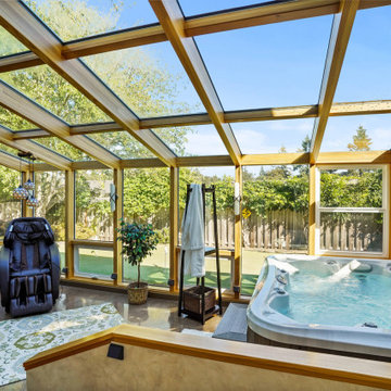 Sierra Pacific Sunroom Addition - Architectural Wall System