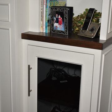Fireplace Surround and Entertainment Center