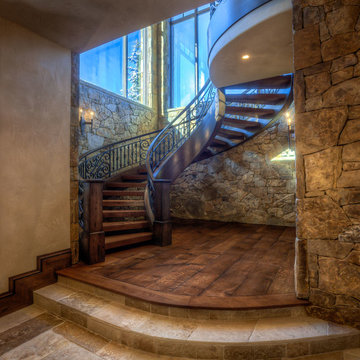 Grand Staircase In Entryway