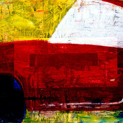 Red Car - Paintings