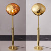 Frauenfeld | Lava Stone LED Lights Dimmable Floor Lamp, Gold