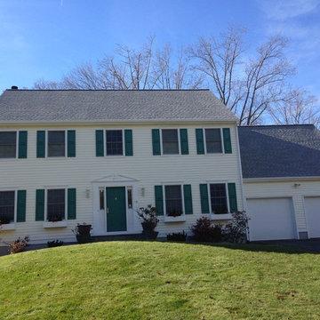 Exterior Cedar Siding Repaint
