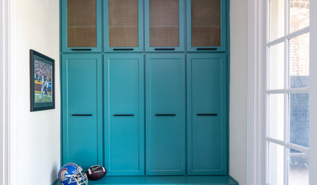 5 Colorful and Creative New Mudrooms
