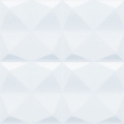 3-Dimensional Feature Tiles - Diamond White - Tile