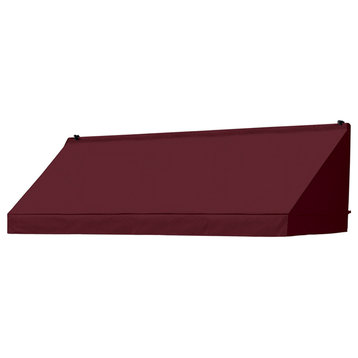 8' Classic Awnings in a Box, Burgundy