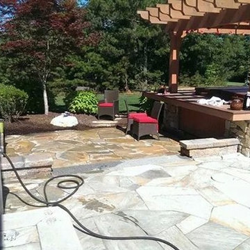 spencers house landscaping project