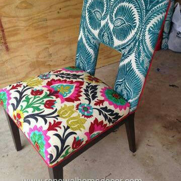 Adelante Ikat Coffee Dining Chairs