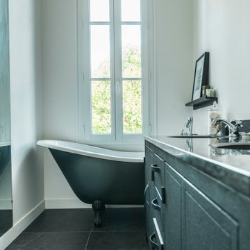 Salle de bain après