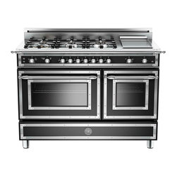 Heritage Series 48 inch All Gas Range, 6 Brass Burner and Griddle - Gas Ranges And Electric Ranges
