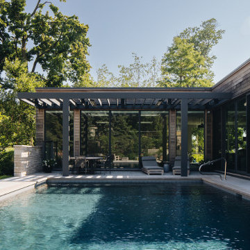 Modern Pool House