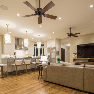 Living to Kitchen - After