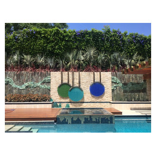 Tarzana Estate - Modern - Pool - Los Angeles - by Green Pastures Group ...