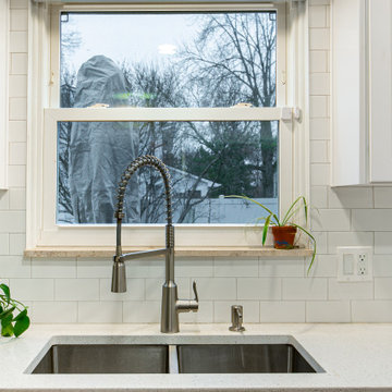 Upper Arlington Ohio Kitchen Cabinet Refacing Remodel