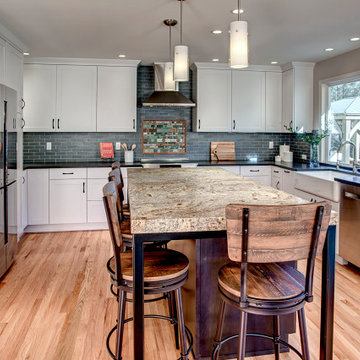 Bright and Bold Kitchen and Home Makeover