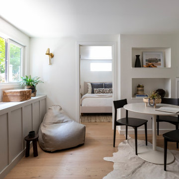 Mid-Century Boho Basement