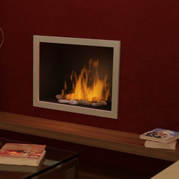 Planika 27&rdquo; x 22'' ONYX Plus Recessed Fireplace - Indoor Fireplaces