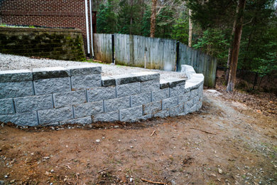 Retaining Wall Installation | Brother Landscapes, LLP | Holly Springs, NC