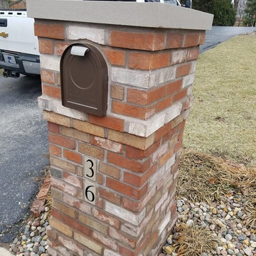 Brick Mailbox in Creve Coeur, Mo