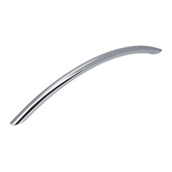 Cosmas - Cosmas 801-192CH Polished Chrome Bow Cabinet Pull - Cabinet And Drawer Handle Pulls
