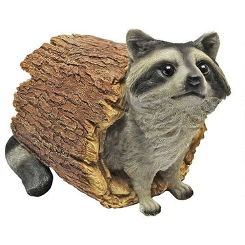 Raccoon Garden Sculpture Statue