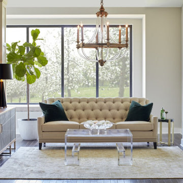 Modern Coffee Tables with Lucite Acrylic Legs