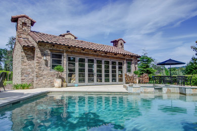 Italian Pool House