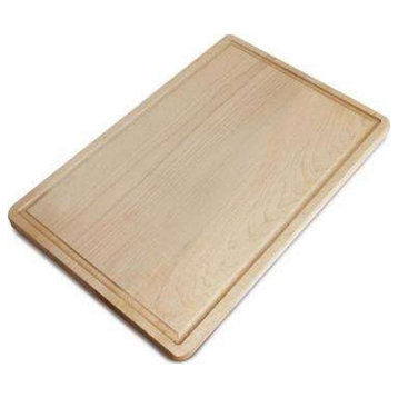Delice Maple Rectangle Cutting Board With Juice Drip Groove