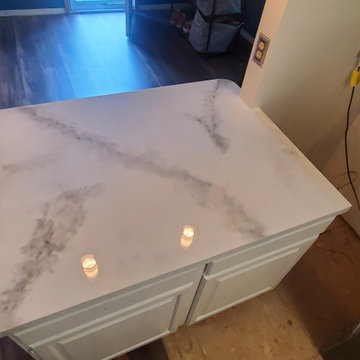 Epoxy counter coating