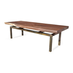 Book-matched Walnut Coffee Table - Coffee Tables