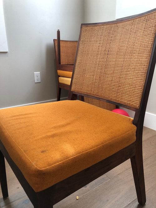Reupholster dining chairs