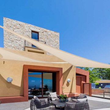 Sparkle Grain Decorative Concrete Hardscape for Italian Casa Bella Home