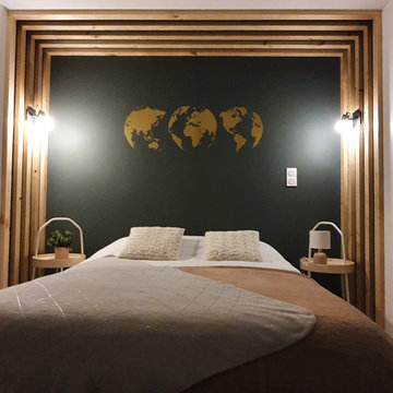 Transformation d'un garage en chambre à coucher