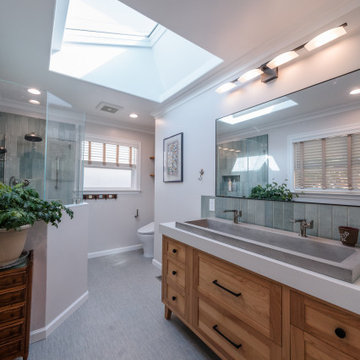 2025 - Transitional Hall Bath and Master Bath