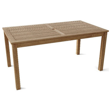 Anderson Teak TB-065DT 65" Wooden Rectangular Table