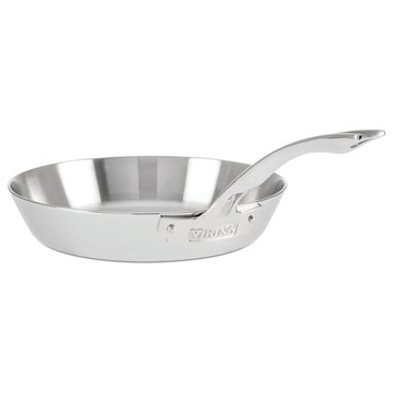 Viking Contemporary 3 Ply Stainless Steel Mirror Finish 10 Inch Fry Pan