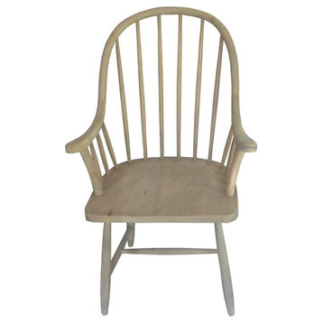Syracuse Arm Chair Elm Wood