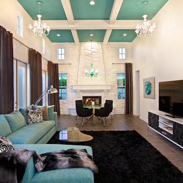 Modern Great Room - Rancho Mirage