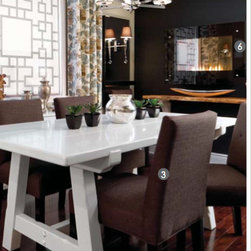 Delia Shades' "Wave Lattice" - Roller Shades