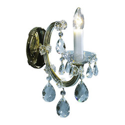 Inviting Home - Maria Theresa Crystal Sconce - Wall Lighting