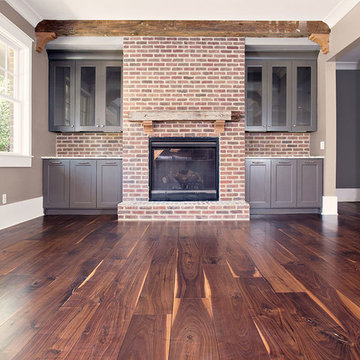 8" Character Black Walnut Plank Flooring Atlanta