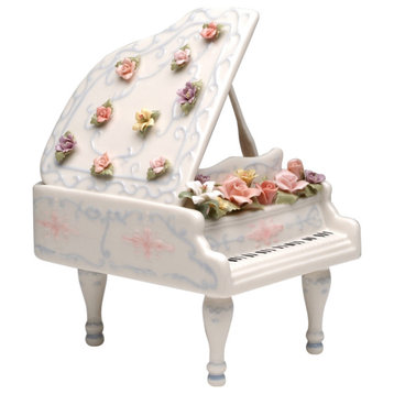 Grand Piano Musical Figurine