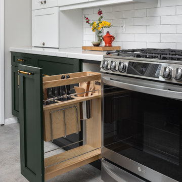 Modern Colonial Kitchen & Bath - Inglewood, CA