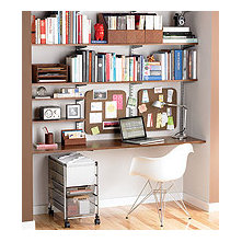 Contemporary Display And Wall Shelves  by The Container Store Custom Closets