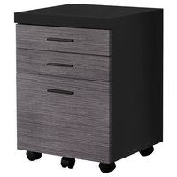 Filing Cabinet with 3 Fully Extendable Drawers Cappuccino Wood Lateral Filing Cabinet with Shelf