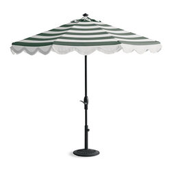 Frontgate Resort Collection&trade; 7-1/2' Round Designer Umbrella - Outdoor Umbrellas